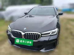 2023 BMW 5 Series 530Li Leading M Sport Package, чёрный — фото 2