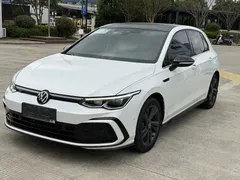 2021 Volkswagen Golf 280TSI DSG R-Line, белый — фото 1