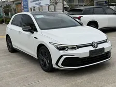 2021 Volkswagen Golf 280TSI DSG R-Line, белый — фото 2