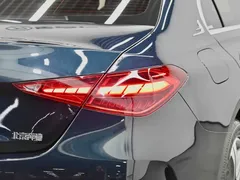 2022 Mercedes-Benz C-Class C 200 L Sport, зелёный — фото 30
