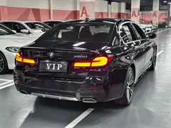 2021 BMW 5 Series 530Li Leading M Sport Package, чёрный — фото 7