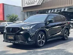 2021 Toyota Crown Kluger 2.5L HEV 4WD Premium, чёрный — фото 1
