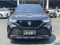 2021 Toyota Crown Kluger 2.5L HEV 4WD Premium, чёрный — фото 2