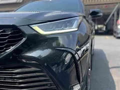 2021 Toyota Crown Kluger 2.5L HEV 4WD Premium, чёрный — фото 28