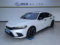 2023 Honda Civic Hatchback 240TURBO CVT, белый — фото 1