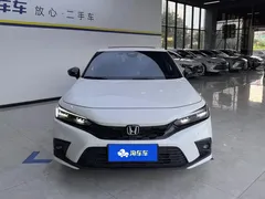 2023 Honda Civic Hatchback 240TURBO CVT, белый — фото 2