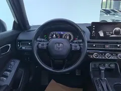 2023 Honda Civic Hatchback 240TURBO CVT, белый — фото 15