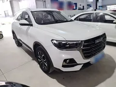 2021 Haval H6 1.5T AT Guochao Urban, белый — фото 4