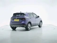 2021 Volkswagen T-Cross 1.5L AT Comfort, синий — фото 1