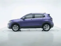 2021 Volkswagen T-Cross 1.5L AT Comfort, синий — фото 4