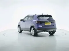 2021 Volkswagen T-Cross 1.5L AT Comfort, синий — фото 5