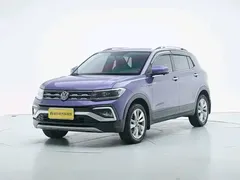 2021 Volkswagen T-Cross 1.5L AT Comfort, синий — фото 7