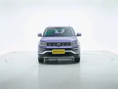 2021 Volkswagen T-Cross 1.5L AT Comfort, синий — фото 8