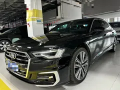2024 Audi A6L 45 TFSI Elegance, чёрный — фото 1