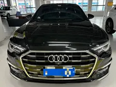 2024 Audi A6L 45 TFSI Elegance, чёрный — фото 2