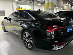 2024 Audi A6L 45 TFSI Elegance, чёрный — фото 14