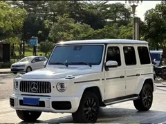2022 Mercedes-Benz G-Class G 500, белый — фото 1