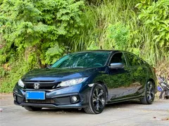 2019 Honda Civic 220TURBO CVT, синий — фото 1