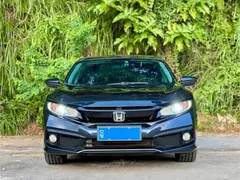 2019 Honda Civic 220TURBO CVT, синий — фото 2