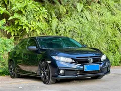 2019 Honda Civic 220TURBO CVT, синий — фото 3