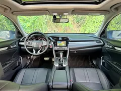 2019 Honda Civic 220TURBO CVT, синий — фото 9