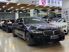 2023 BMW 5 Series 530Li Leading M Sport Package, чёрный — фото 3