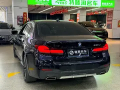 2023 BMW 5 Series 530Li Leading M Sport Package, чёрный — фото 7