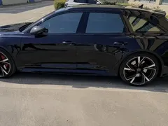 2022 Audi RS 6 4.0T Avant, чёрный — фото 9