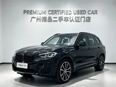2022 BMW X3 Premium M Night Package, чёрный — фото 1