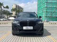 2022 BMW X3 Premium M Night Package, чёрный — фото 2