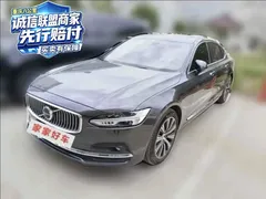 2021 Volvo S90, чёрный — фото 1
