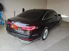 2021 Audi A8L 50 TFSI quattro Comfort, чёрный — фото 3