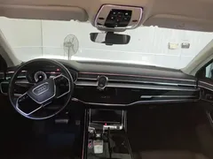 2021 Audi A8L 50 TFSI quattro Comfort, чёрный — фото 4