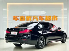 2021 BMW 5 Series 530Li Leading M Sport Package, чёрный — фото 5