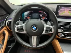 2021 BMW 5 Series 530Li Leading M Sport Package, чёрный — фото 14