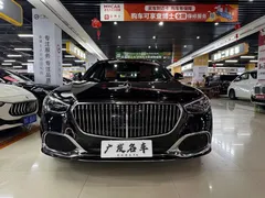 2021 Mercedes-Benz Maybach S-Class S 480 4MATIC, чёрный — фото 2