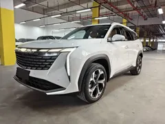 2023 Geely Atlas L 1.5TD DCT Premium, белый — фото 1