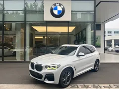 2020 BMW X3, белый — фото 1