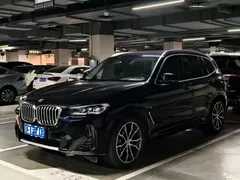 2022 BMW X3 Leading M Night Package, чёрный — фото 1