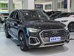 2022 Audi Q5L 40T Fashion Sport, чёрный — фото 3