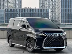 2020 Lexus LM 300h 4, чёрный — фото 3