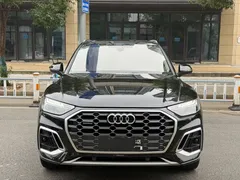 2022 Audi Q5L 40T Luxury Dynamic, чёрный — фото 2