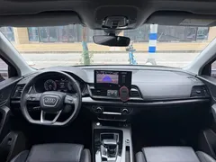 2022 Audi Q5L 40T Luxury Dynamic, чёрный — фото 4