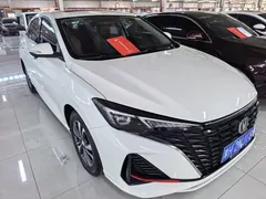 2022 Changan Eado PLUS 1.4T GDI DCT Premium, белый — фото 3