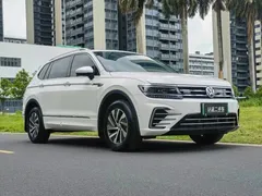 2020 Volkswagen Tiguan L 430PHEV Flagship PHEV, белый — фото 3