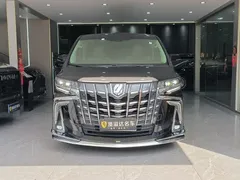 2020 Toyota Alphard 2.5L Hybrid Premium, чёрный — фото 2