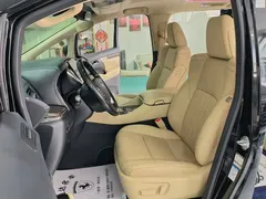 2020 Toyota Alphard 2.5L Hybrid Premium, чёрный — фото 16