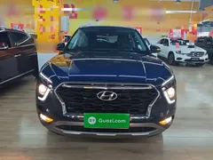 2020 Hyundai Creta 1.5L CVT GLS, синий — фото 3