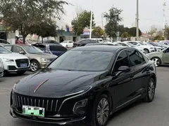2024 Hongqi E-QM5 EV 610km Plus, чёрный — фото 3