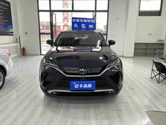 2022 Toyota Harrier 2.0L CVT 2WD Premium, синий — фото 2